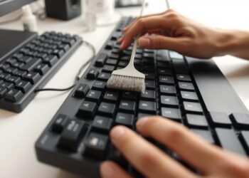 how to clean your keyboard fast